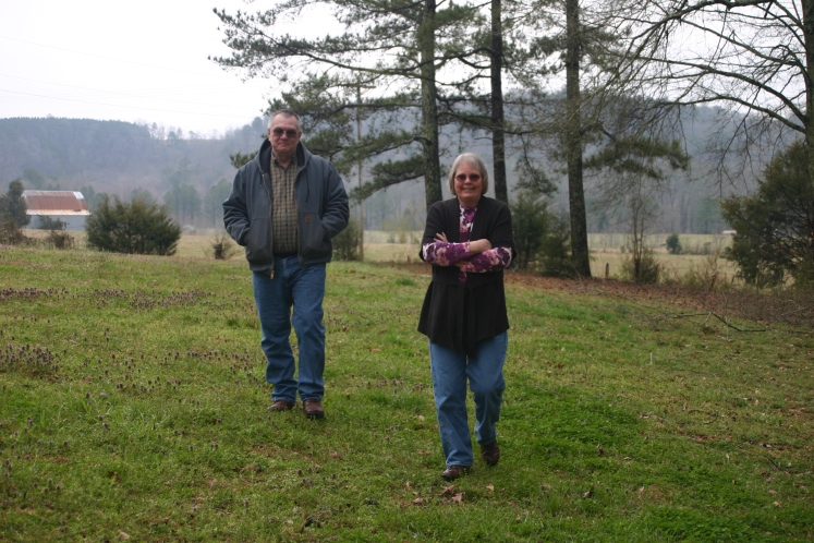 I got to see a lot of Alabama and Tennessee countryside while helping Bob and Lynda look at acreages during my visit.