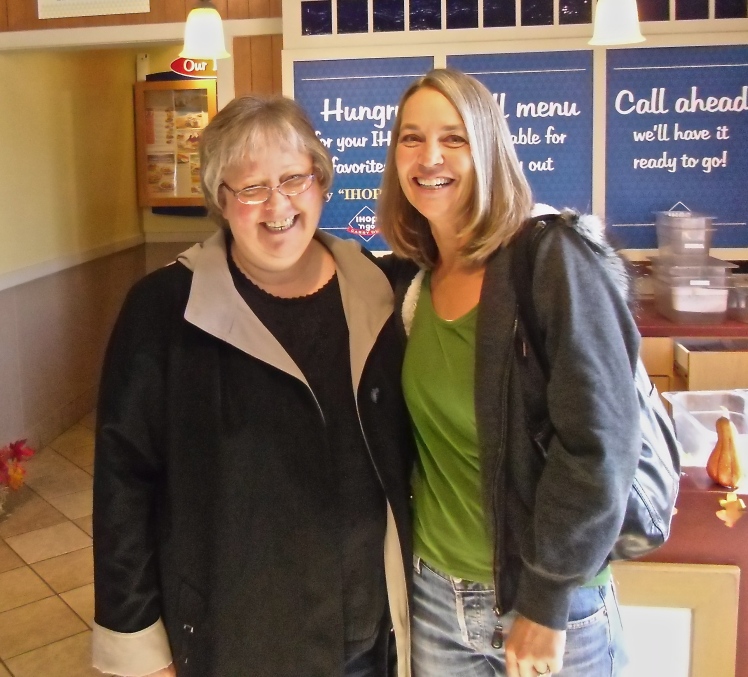 Sandy drove from Iowa to Muskogee, OK (to visit family). I drove across Oklahoma to meet her. 