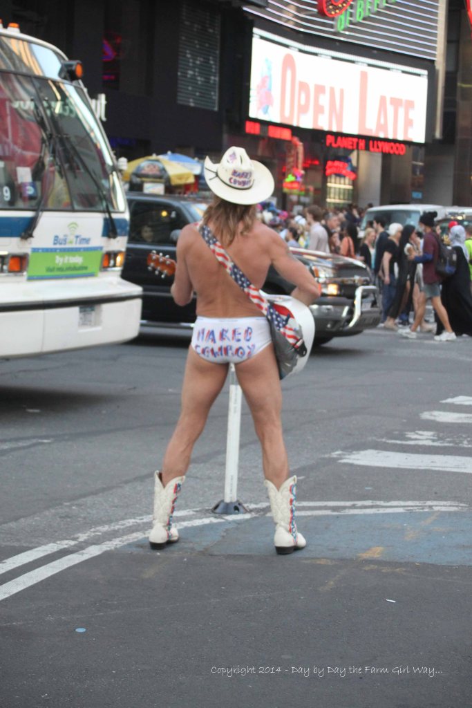 I don't know about NYC but this is not the cowboy image we are used to seeing here in Oklahoma!